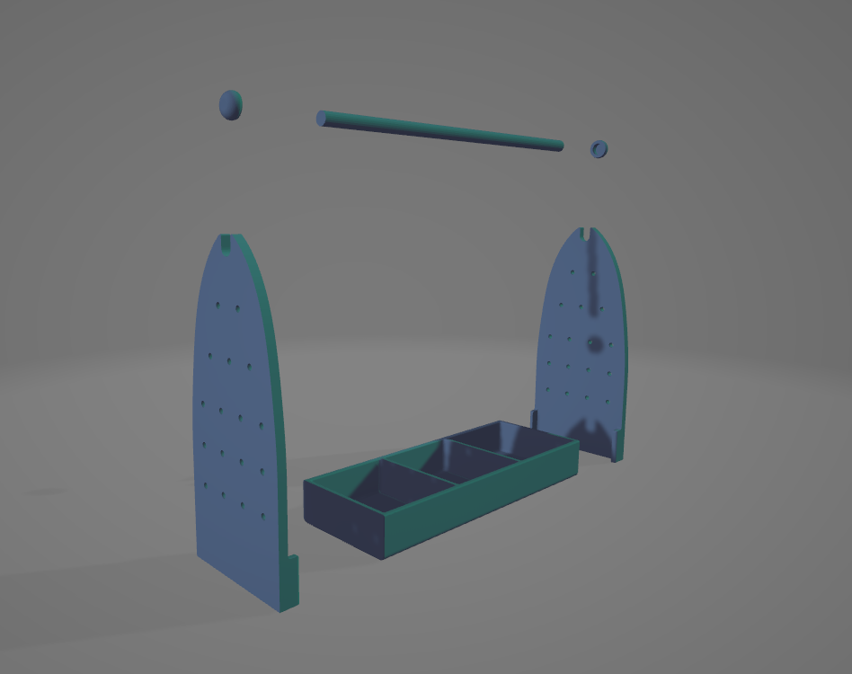 アクセサリーハンガースタンド