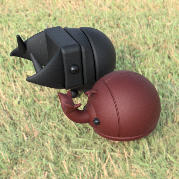 Ball Beetle & Ball Stag Beetle【学名:Ball-Beetle、Ball-Stag-Beetle】