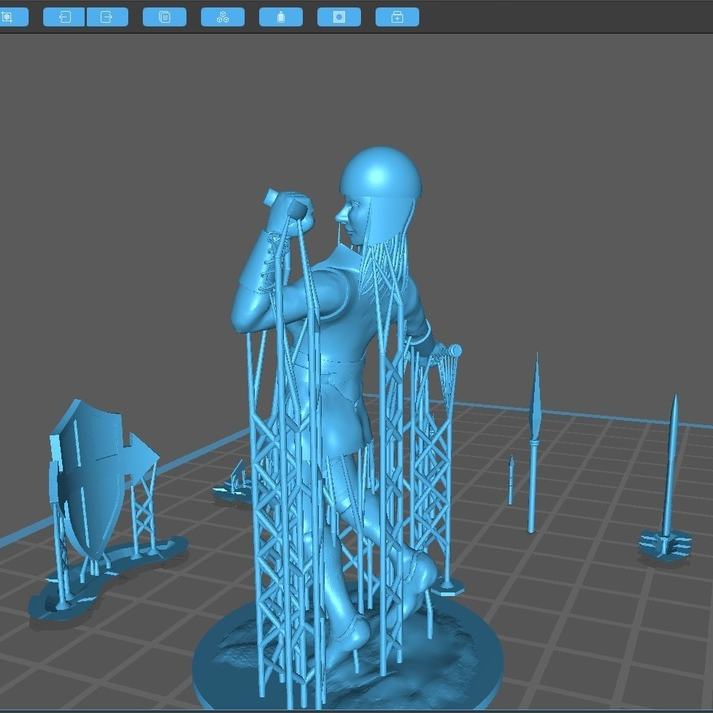 女騎士(槍使い)