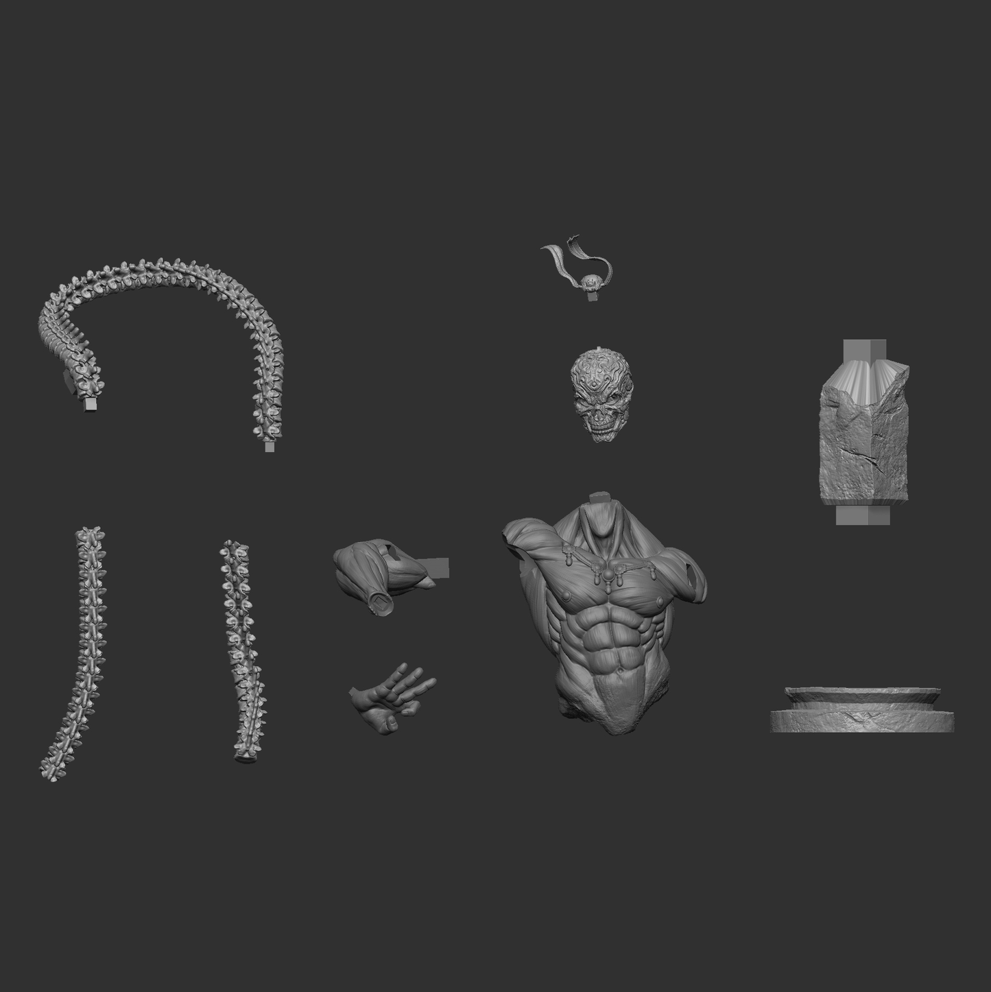 【LoveSkull】-獄尊天元大髑髏-胸像