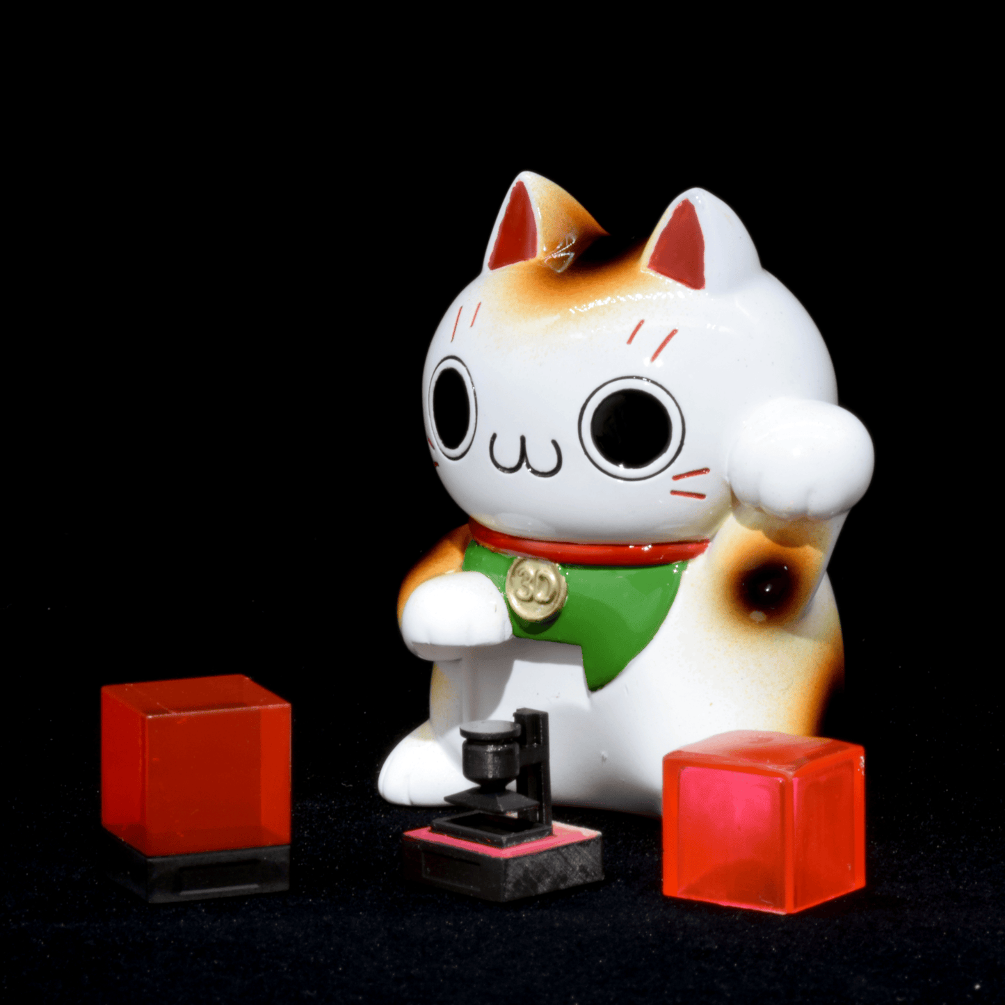 出力成功祈願招き猫