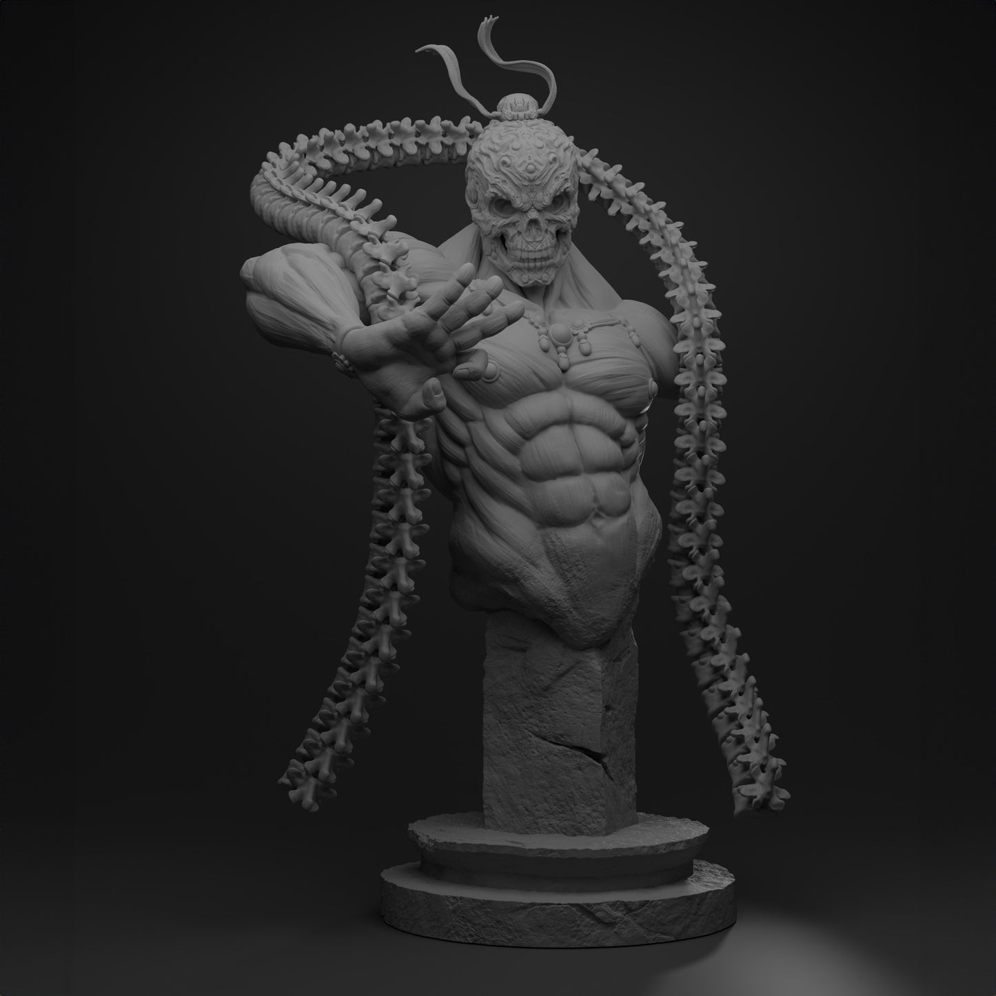 【LoveSkull】-獄尊天元大髑髏-胸像