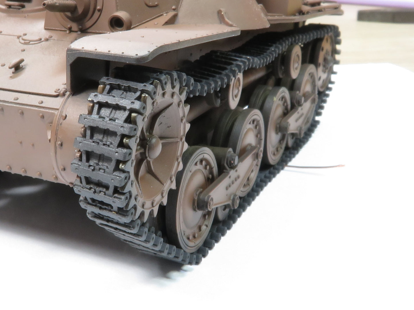 1/35 帝國陸軍９５式軽戦車用可動式履帯1