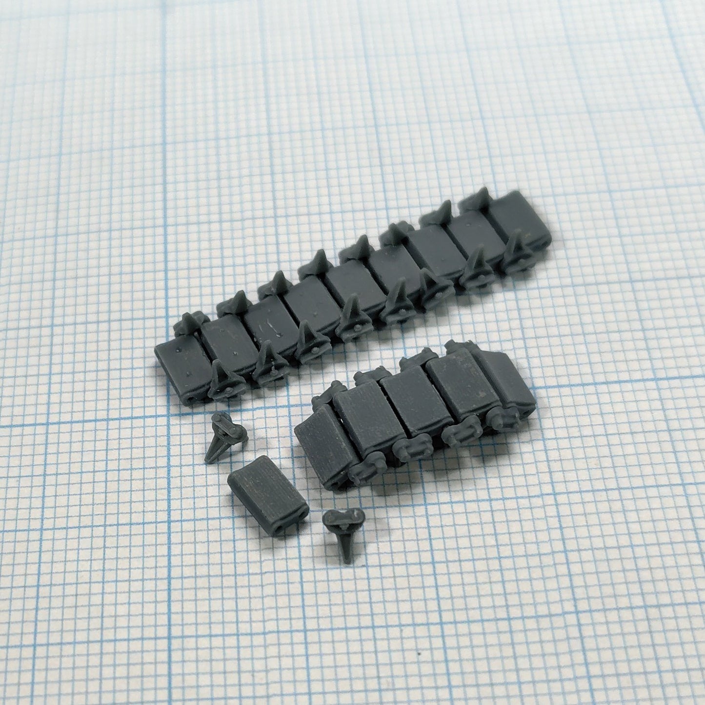 1/35 M3、M5 軽戦車用連結可動式履帯