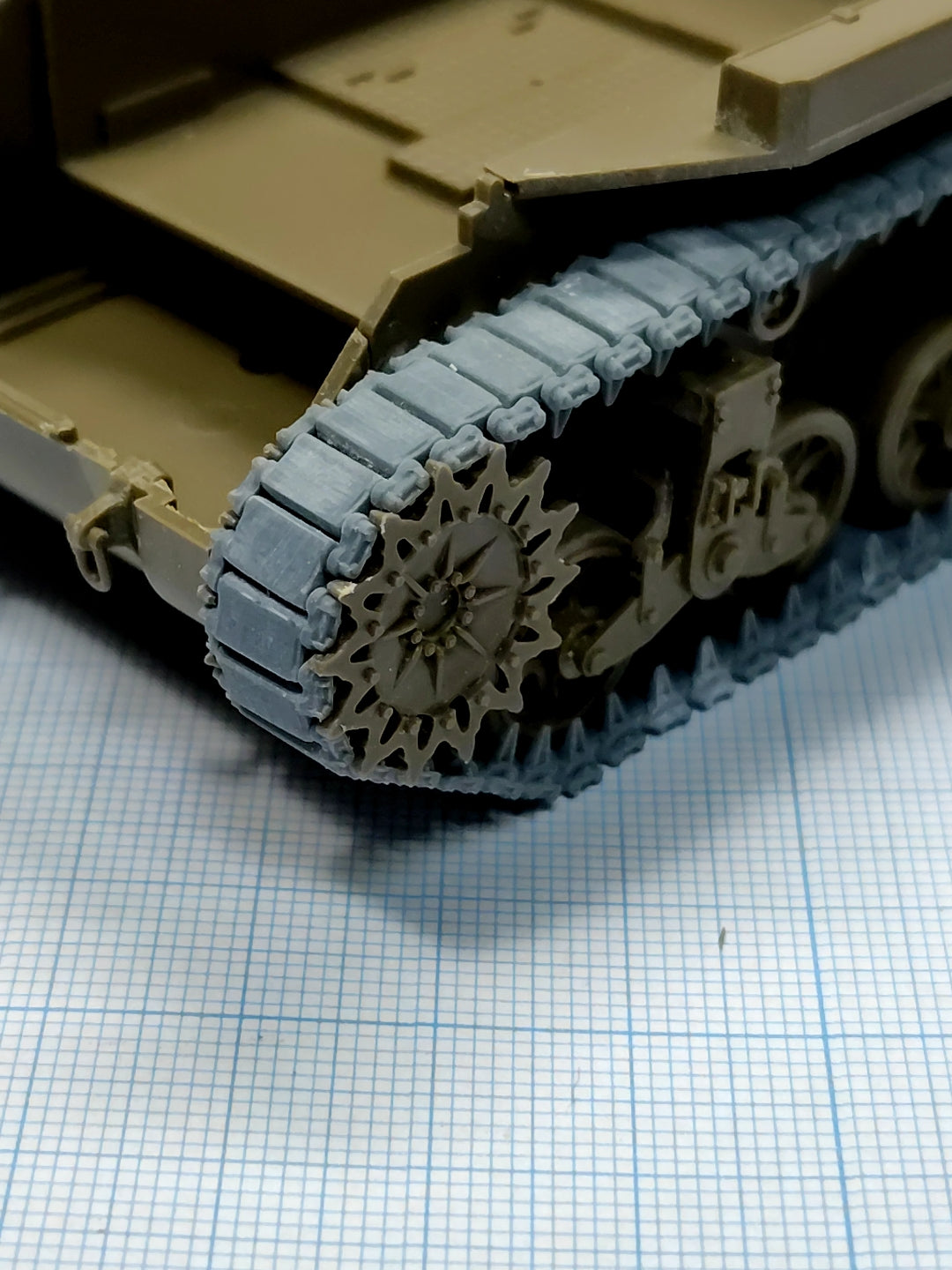 1/35 M3、M5 軽戦車用連結可動式履帯