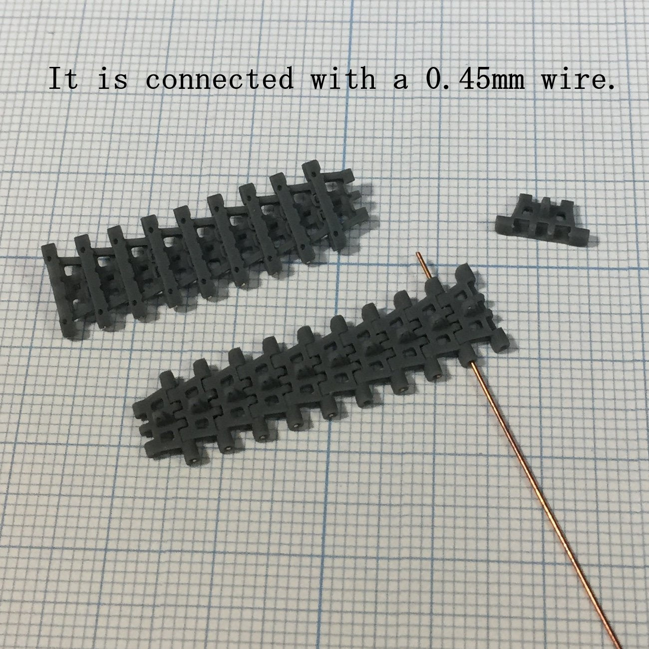 135 帝國陸軍９７式中戦車用可動式履帯