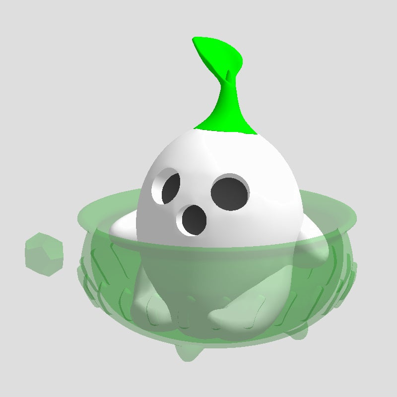 マンドラゴラの鉢植え