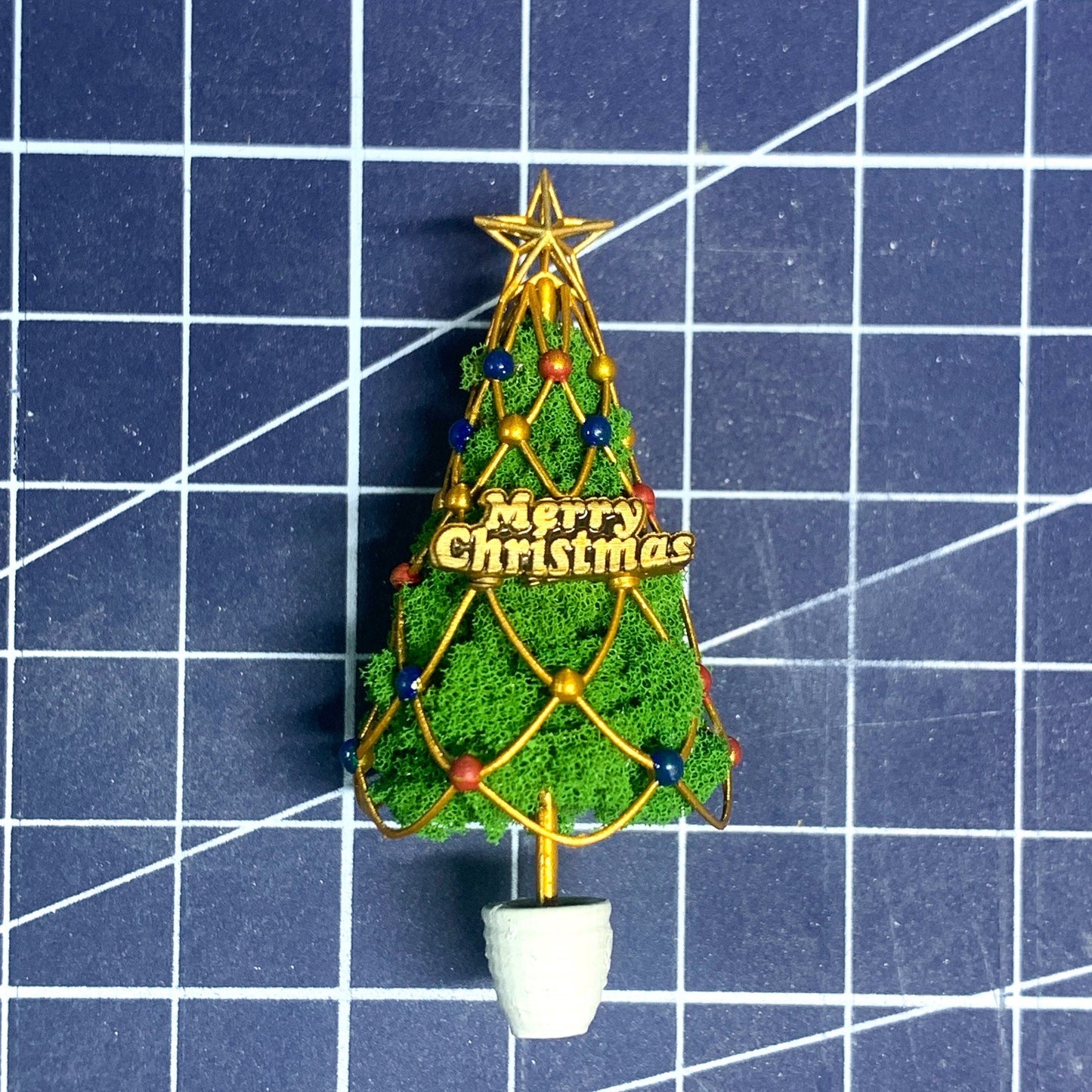 クリスマスツリー(サポート付き)