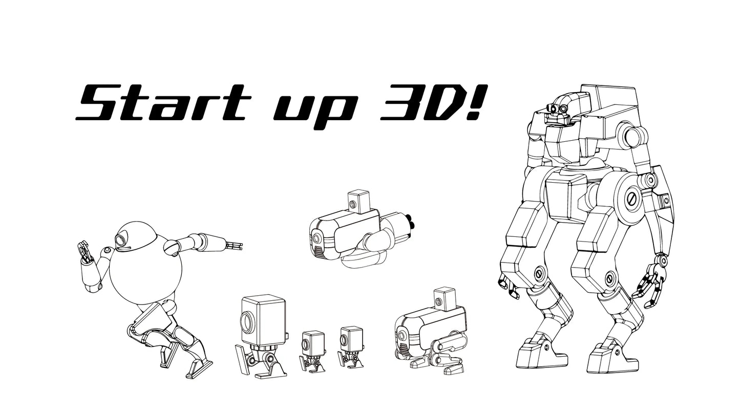 START UP 3D！！＜BALLBOT/ボールボット＞