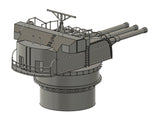 1/200　戦艦大和　副砲　15.5cm３連装砲【組立キット】