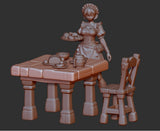 ファンタジー風 酒場セット