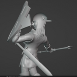 女騎士(槍使い)