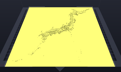 日本地図（Japan）