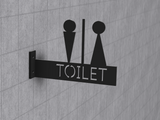 TOILETトイレ看板