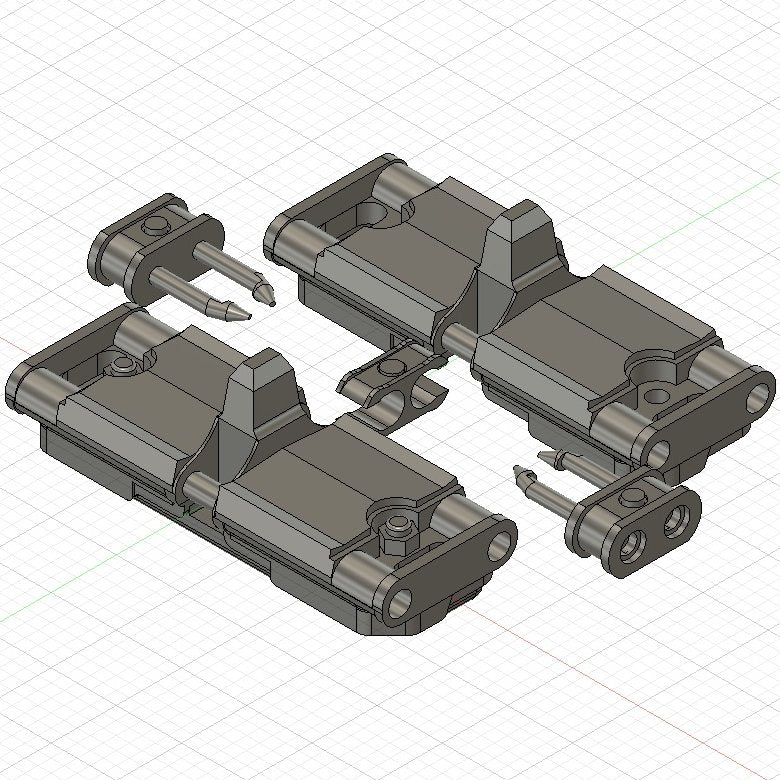 陸上自衛隊９０式戦車用可動式履帯
