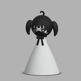 てる美ちゃん(てるてる坊主用装飾パーツ)